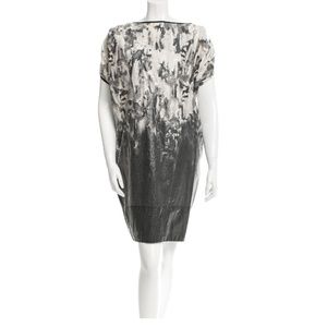 MARNI Grey Iconic Bubble Dress - S/40